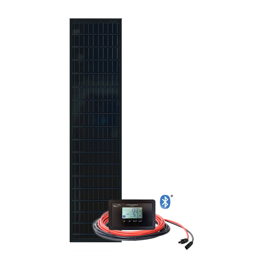 Go Power Black SLIM + PWM-30 Bluetooth® Controller Kit (100 WATTS)