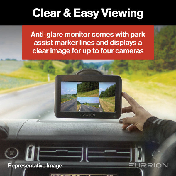 Furrion LLC FOS05TASM Backup Camera; Vision S®; Digital Wireless Observation