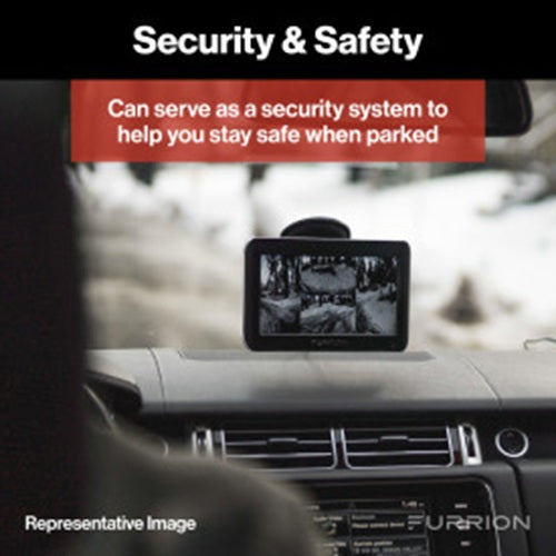 Furrion Vision S® RV Backup Camera System with 5" Monitor - Rear Sharkfin Camera #FOS05TASF