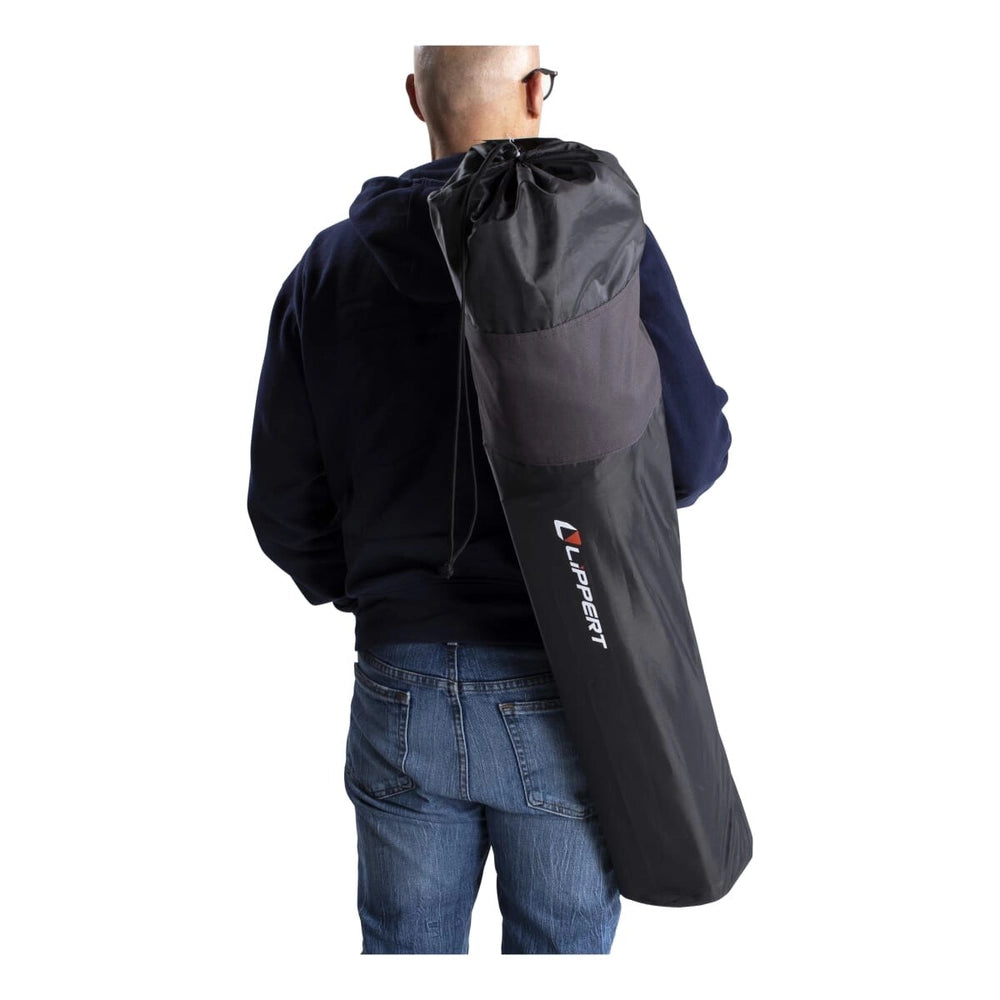 Lippert 2021128652 Campfire Folding Camping Chair, Dark Grey