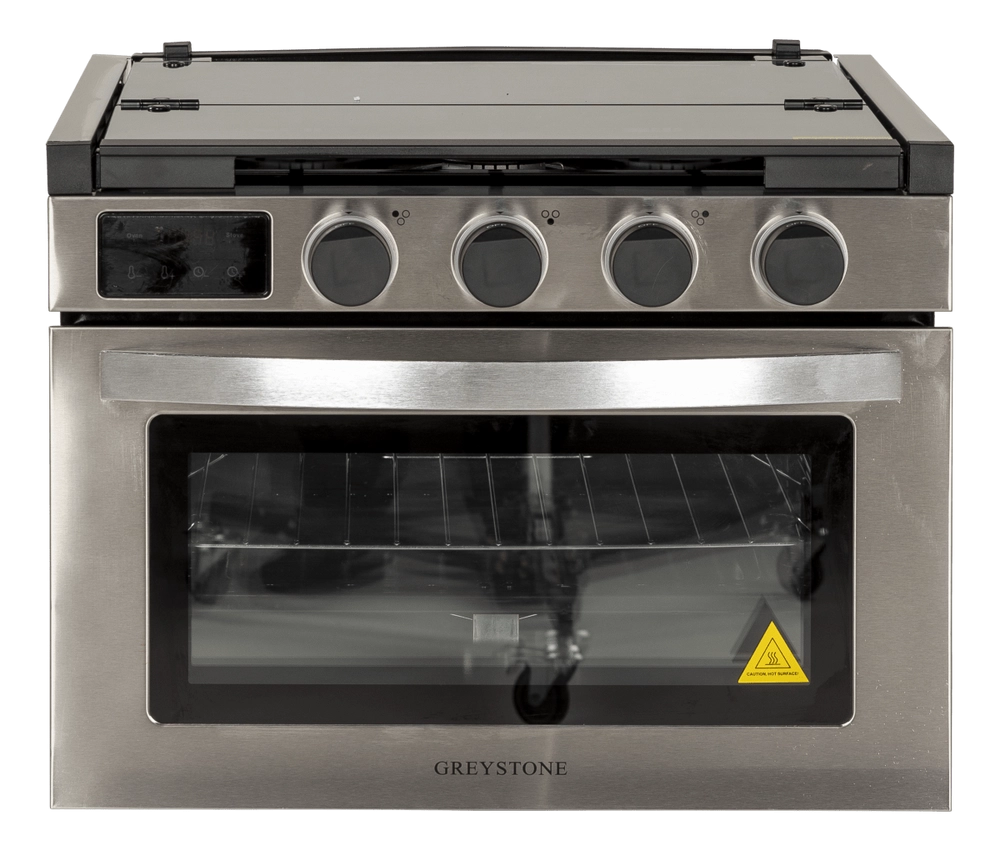 Greystone® Gas Digital RV Range - 12V, 17" #CF-RV17-D