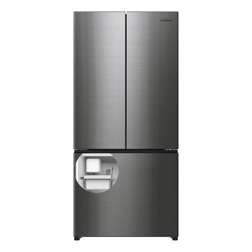 Furrion RV Refrigerator with Ice Maker - 110V, 18 cu. ft., French Doors #FCR18ACAFA-SV