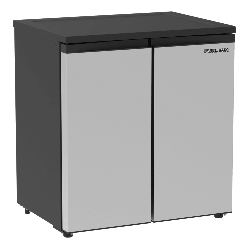 Furrion Side-by-Side RV Refrigerator with Freezer - 110V, 5.6 cu. ft. #FCR06ACGSA-SS