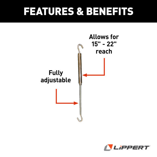 HappiJac Turnbuckle with 11" Hook #FM-TBS