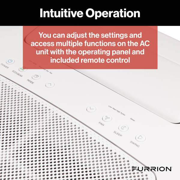 Furrion Chill® Cube Ducted Air Distribution Box (R32) with Remote - White #FACT18VSDA-PS-AM