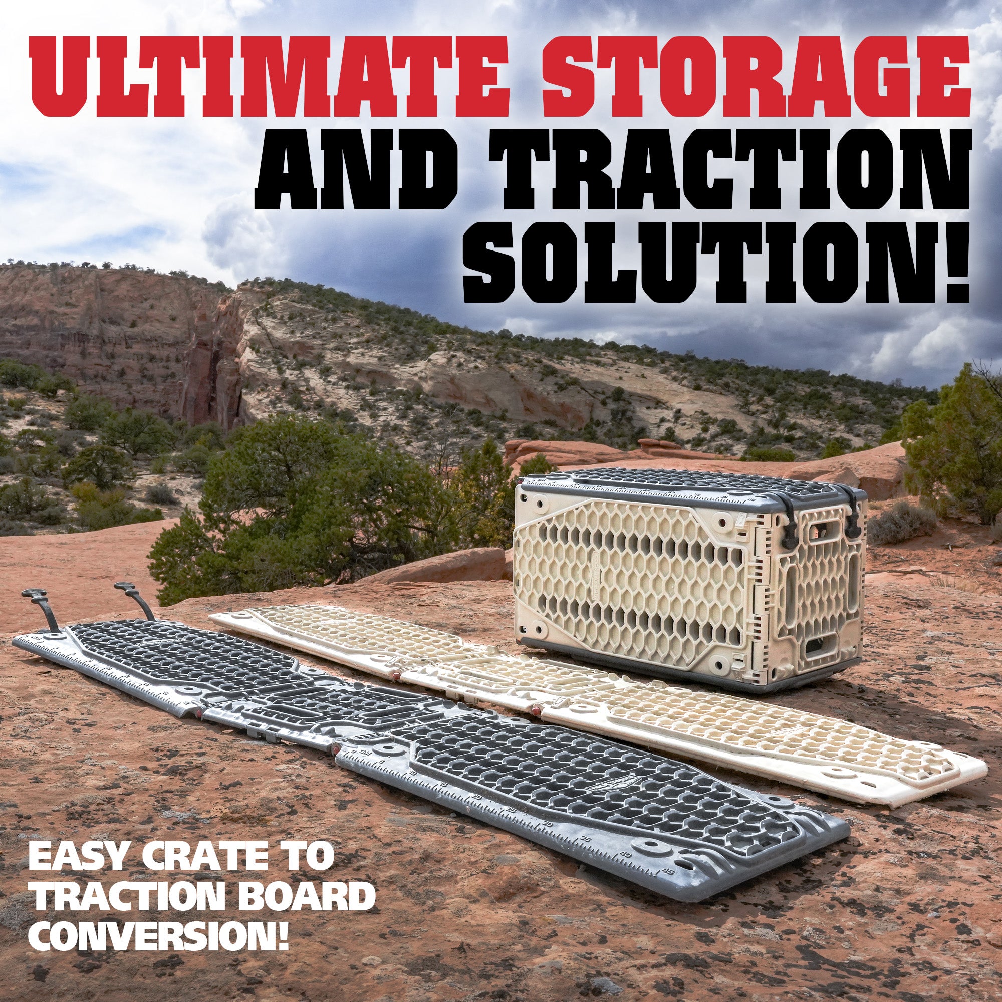 ROCK TAMERS TRACTION CRATE