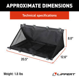 Lippert Solid Step RV Shoe Storage #2025008967