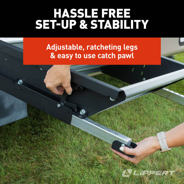 Lippert Solid Step® 4.0 Premium RV Steps - Double, 26" ***Free Shipping