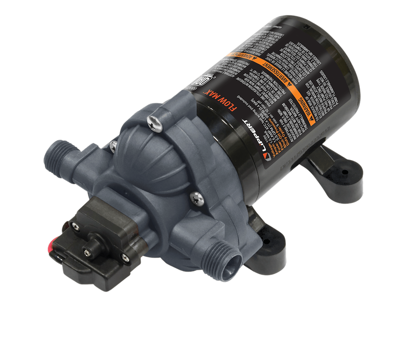 Lippert 689052 Fresh Water Pump; Flow Max; Self Priming