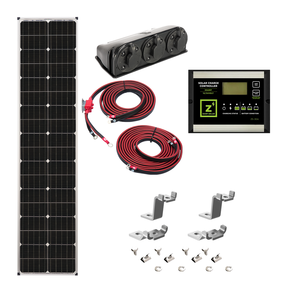 ZAMP SOLAR KIT1007 90 Watt Deluxe Solar Kit