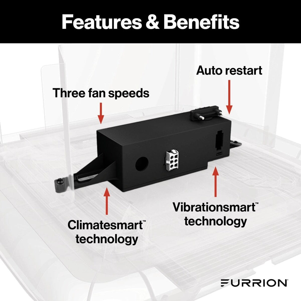 Furrion Chill® Enhanced Multi-Zone RV Air Conditioner Controller#FACC12ESHA-BL