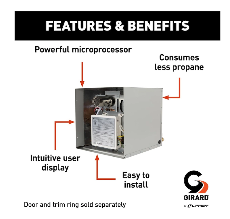 Girard / Lippert Com GWHAM On-Demand/ Tankless Water Heater***Free Shipping