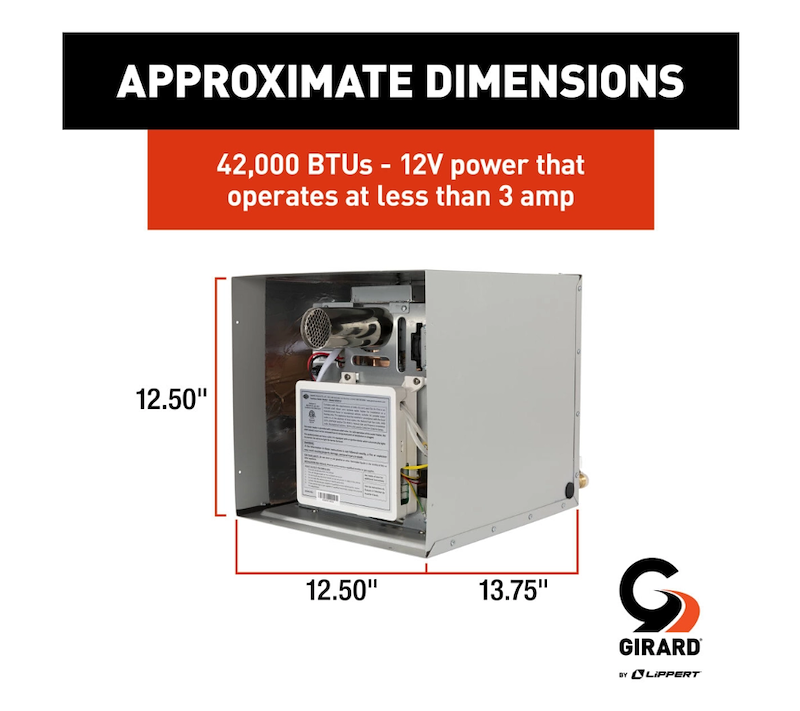 Girard / Lippert Com GWHAM On-Demand/ Tankless Water Heater***Free Shipping