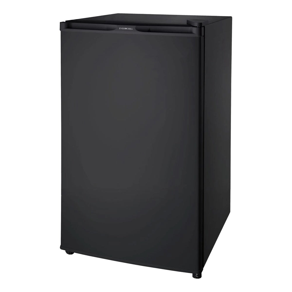 Everchill by Furrion RV Refrigerator - 110V, 3.2 cu. ft., Right Hinge, Black with Stainless Steel Trim #BC-90RHH