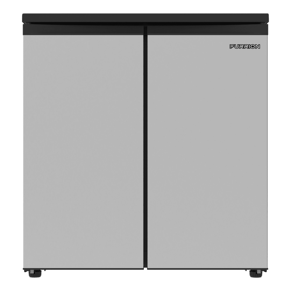 Furrion Side-by-Side RV Refrigerator with Freezer - 110V, 5.6 cu. ft. #FCR06ACGSA-SS