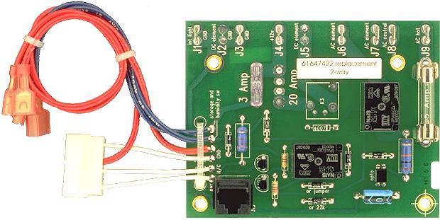 Norcold Refrigerator 61647422 Replacement Board (2-WAY)