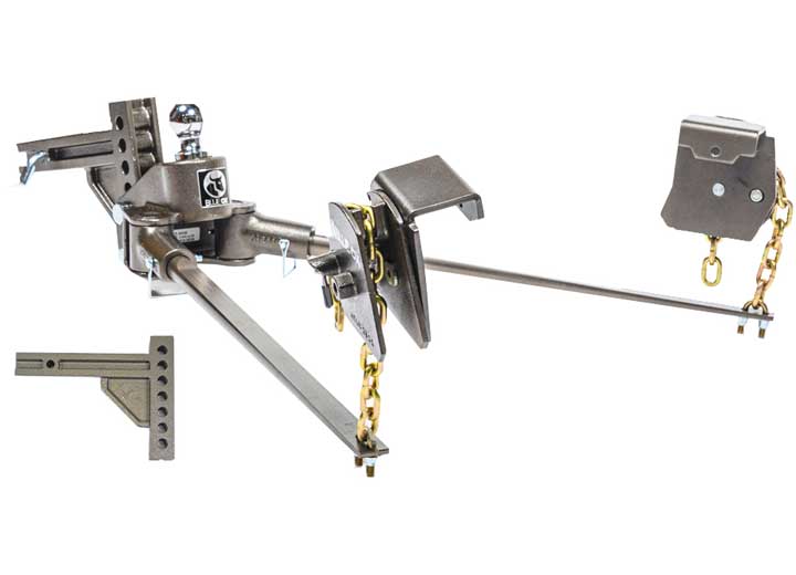 Blue Ox BXW1000 Weight Distribution Hitch; SwayPro 1000 Pound Gross Tongue Weight/ 10000 Pound Maximum Gross Tow Weight