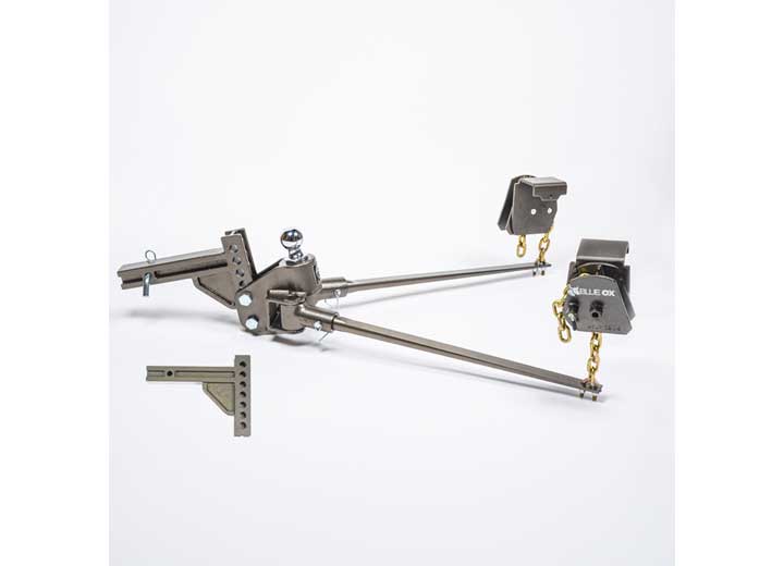 Blue Ox BXW1000 Weight Distribution Hitch; SwayPro 1000 Pound Gross Tongue Weight/ 10000 Pound Maximum Gross Tow Weight