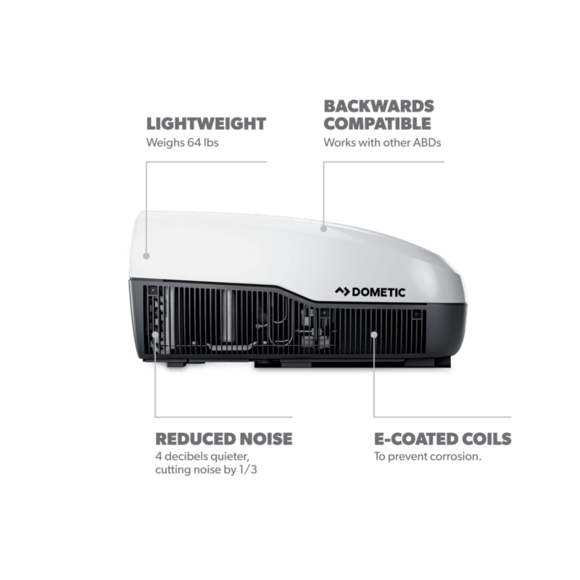 Dometic FJX3573MBKCS // Air Conditioner; FreshJet 3/Marine Ready ***Free Shipping
