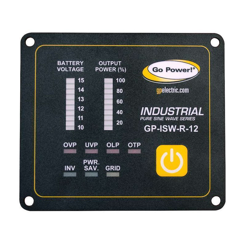Go Power GP-ISW-R-12 Power Inverter Remote Control