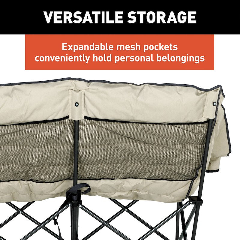 Lippert Big Bear Folding Loveseat - Sand #2023053718