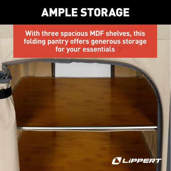 Lippert Camping Pantry - Sand #2023053723