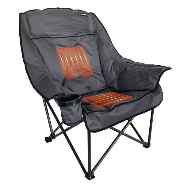 Lippert Big Bear Heated Chair - Dark Grey #2024043334