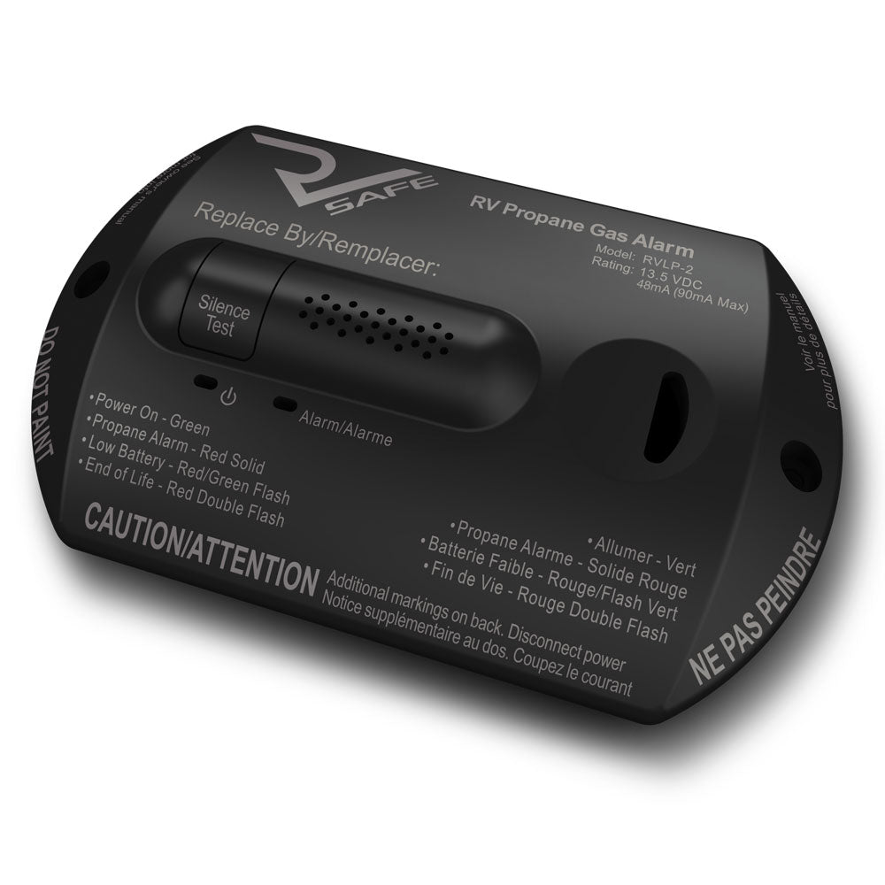 RV SAFE RVCOLP2B - Propane Leak Detector (Black)