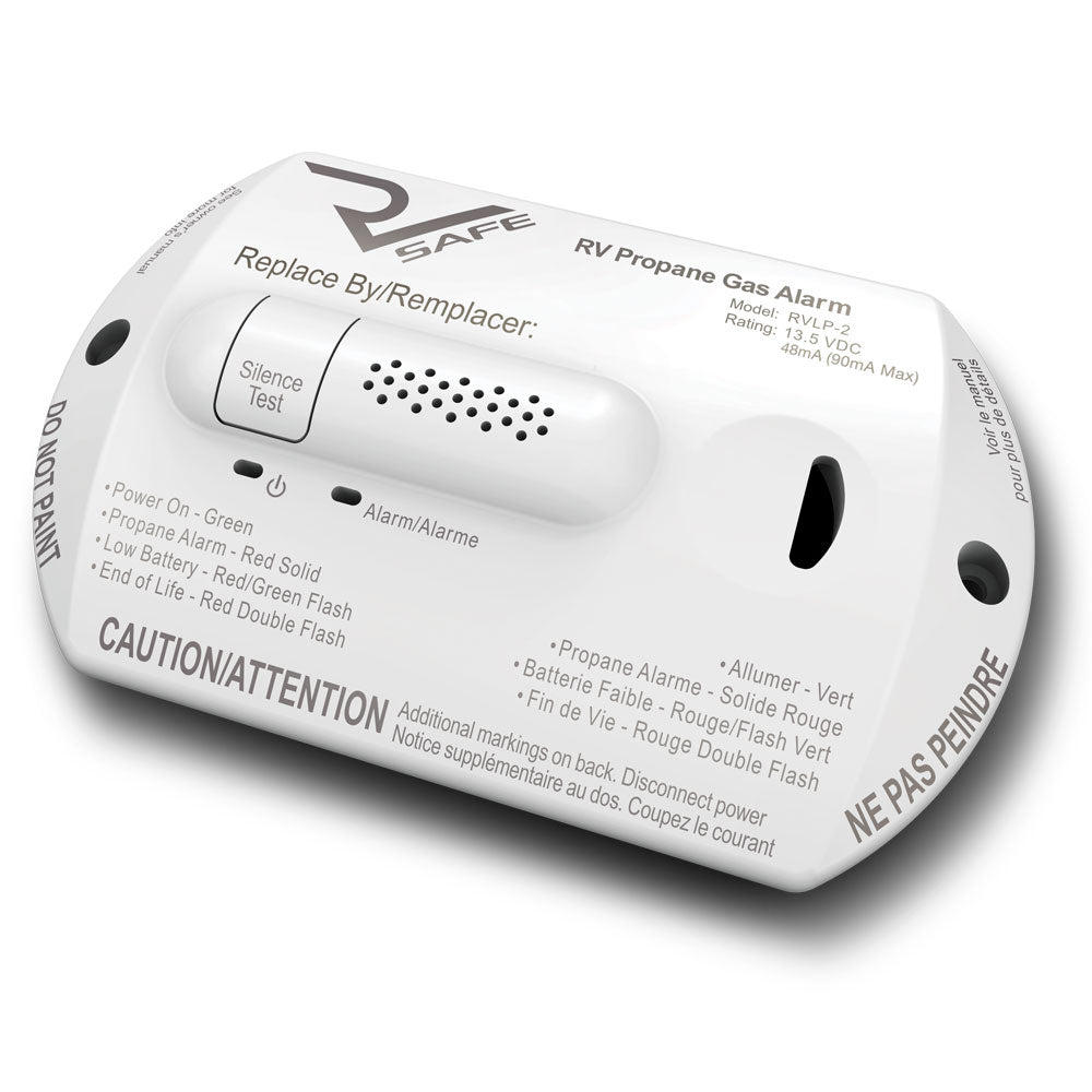 RV SAFE RVLP2W - Propane Leak Detector (White)