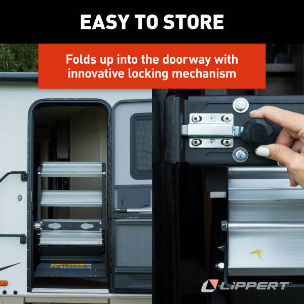 Lippert Solid Step® 4.0 Premium RV Steps - Double, 26" ***Free Shipping