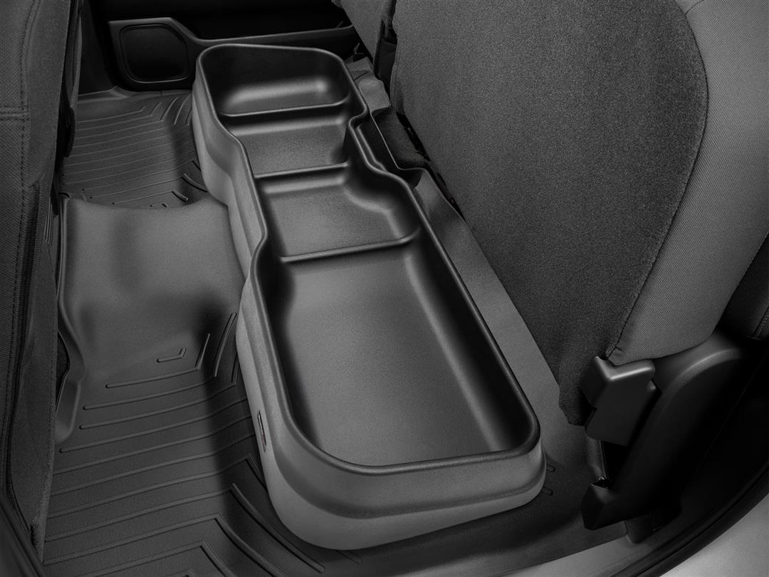 Weathertech 4S005 Under Seat Storage Unit (***See Fitment Guide for Chevy Silverado & GMC Sierrra)