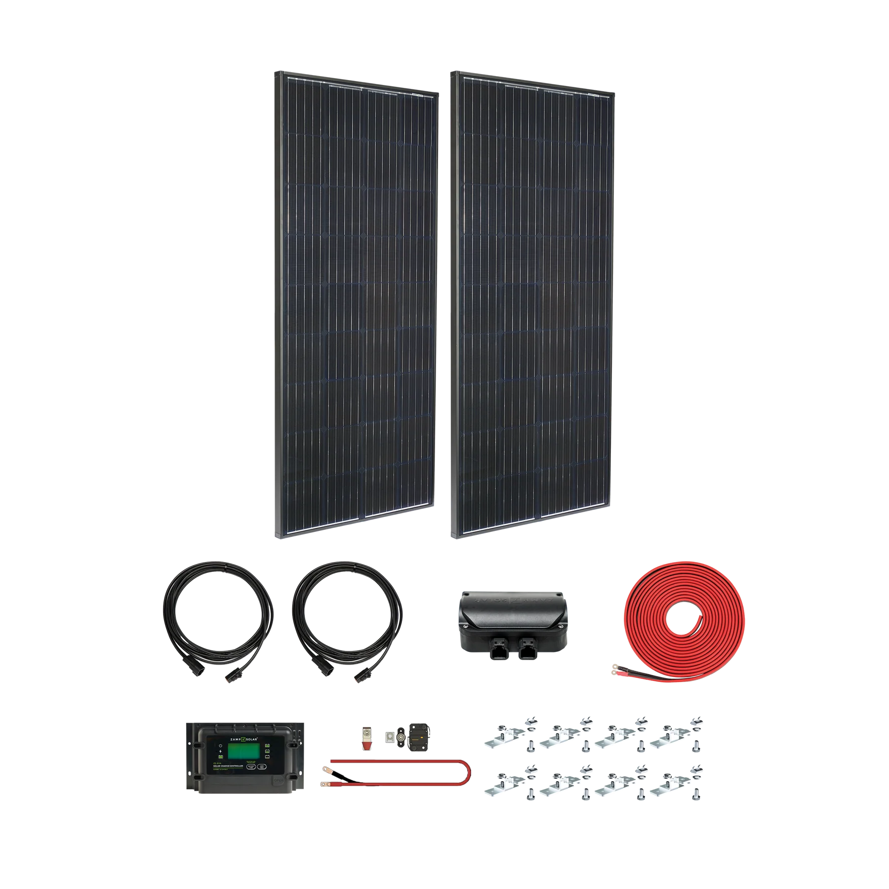 Zamp Solar Kit 1028 Legacy Black 380 Watt Deluxe Kit