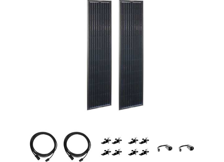 Zamp Solar ZSK1009 - OBSIDIAN SERIES 180 WATT SOLAR EXPANSION KIT (2 X 90W)