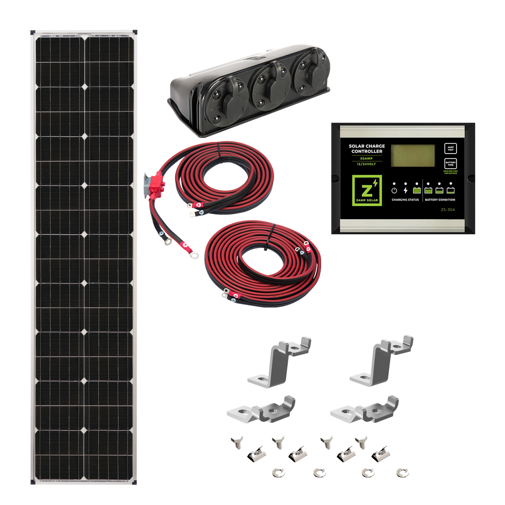 ZAMP SOLAR KIT1007   90 Watt Deluxe Solar Kit