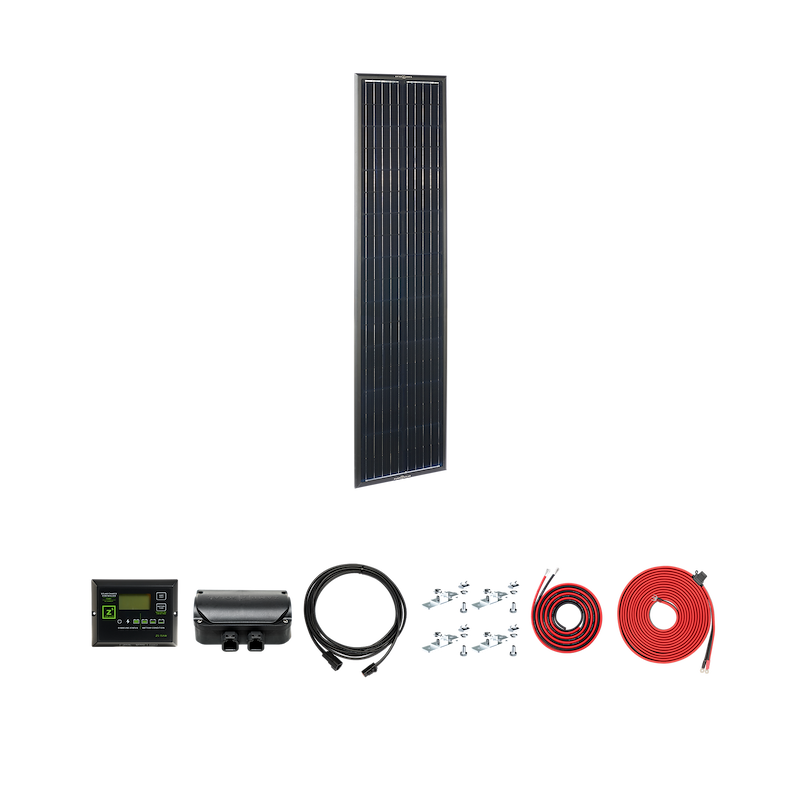 Zamp Solar KIT1034 - Solar Kit; OBSIDIAN®; Hardwired Solar Kit; 90 Watt