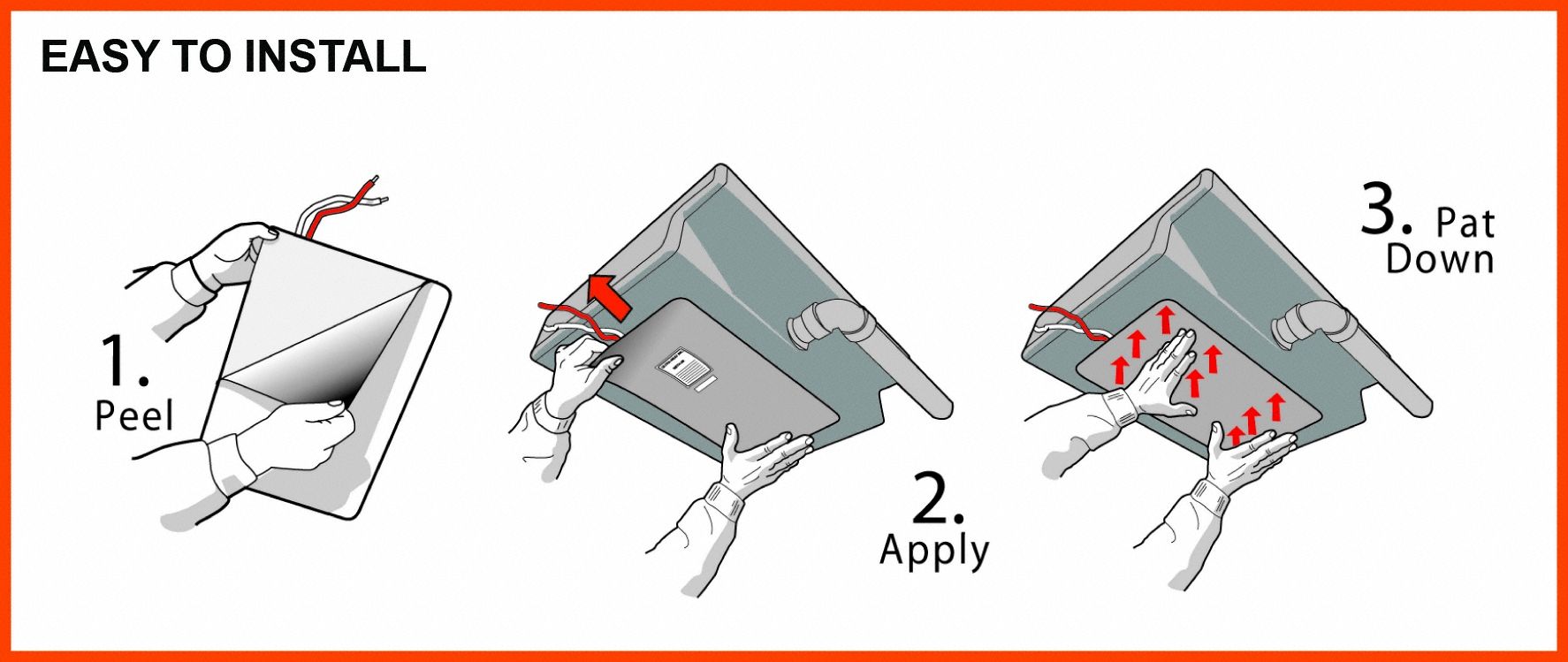 Ultra Heat AMM4200 55 Gallon, 120 VAC, RV Holding Tank Heater